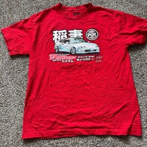 DGK Red Graphic T-Shirt medium